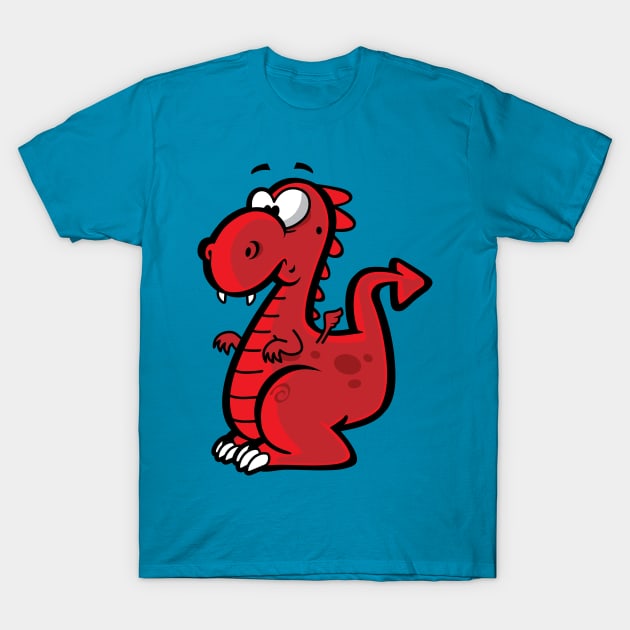 Dragon T-Shirt by eyeopening